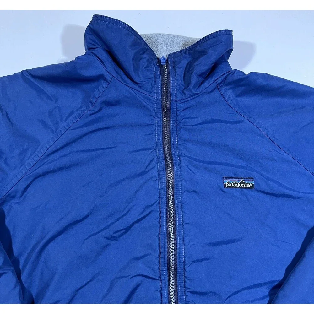Vintage Patagonia Shelled Synchilla Full Zip Jacket Made In USA Women's Large - Picture 6 of 14